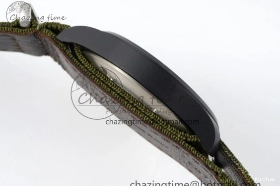 MIROTIME 0207 Top Gun Pilot Mark XVIII Limited “SFTI” M+F 1:1 Best Edition Black Dial on Green Nylon Strap A WaterResistant 7064